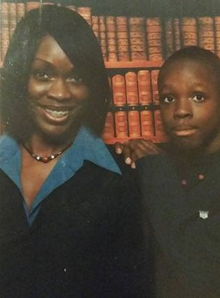 Tammy Simpson raised Troy on her own for much of his childhood.